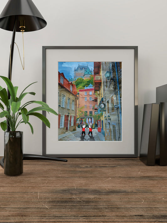 Quebec City Art Print - Canada Series