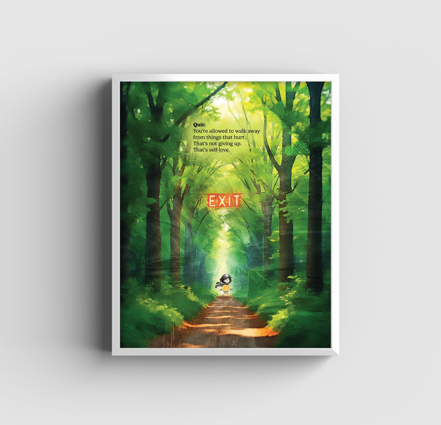 Remember Your Q's - Art Print