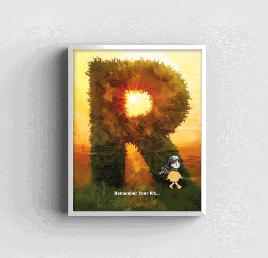 Remember Your R's - Art Print