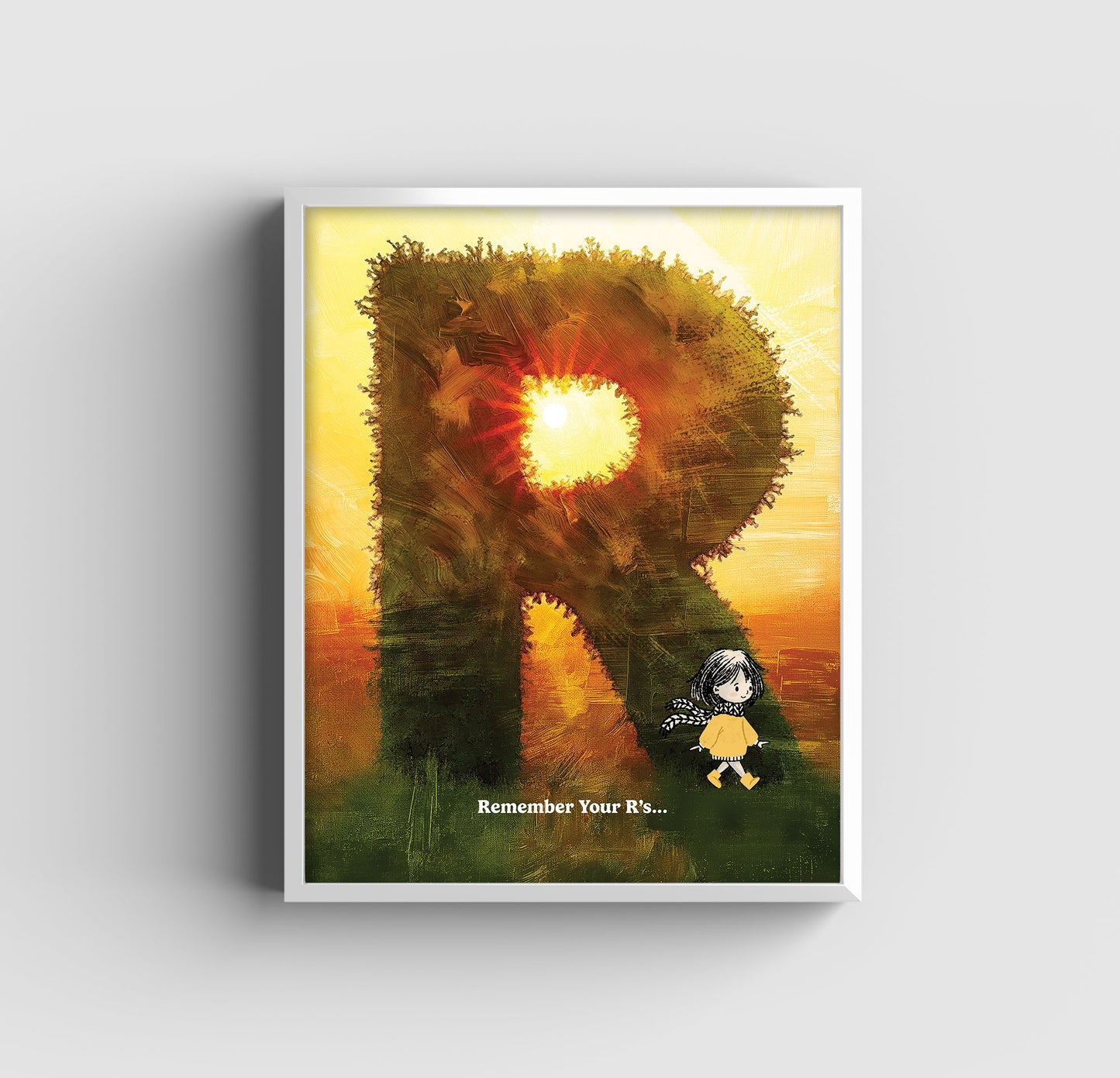 Remember Your R's - Art Print