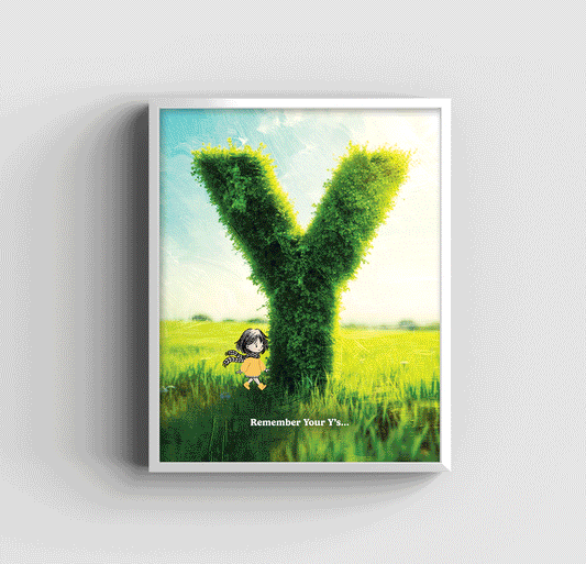 Remember Your Y's - Art Print