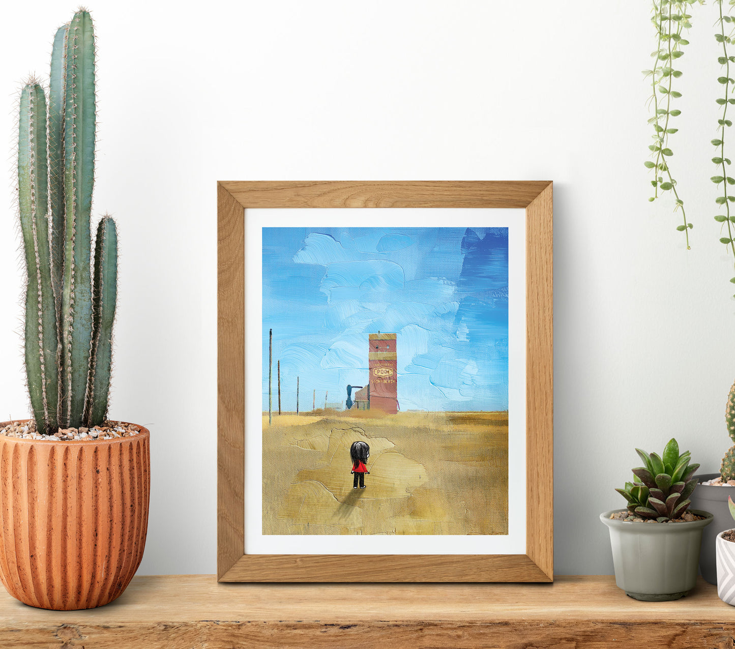 Prairies of Saskatchewan Art Print - Canada Series