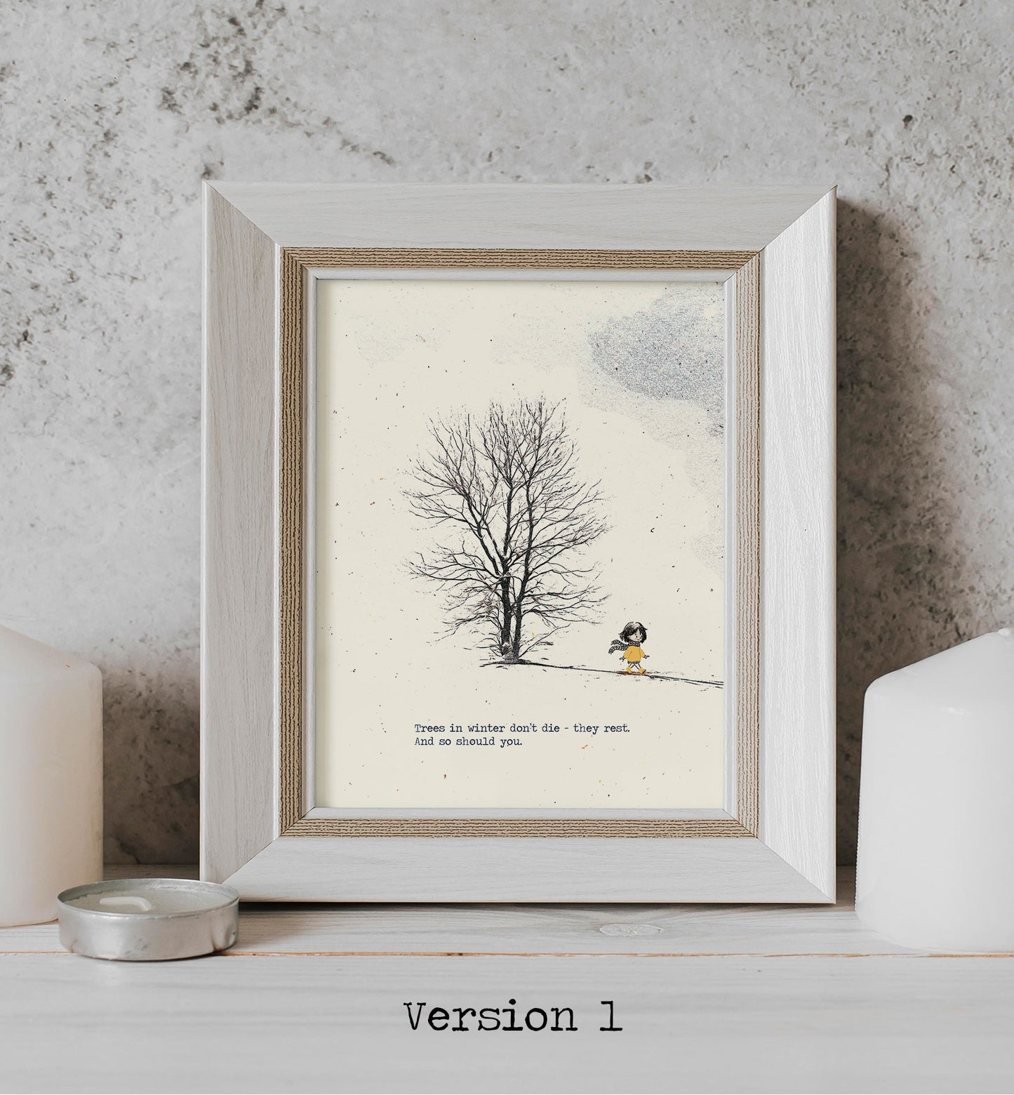 Wintering - Art Print