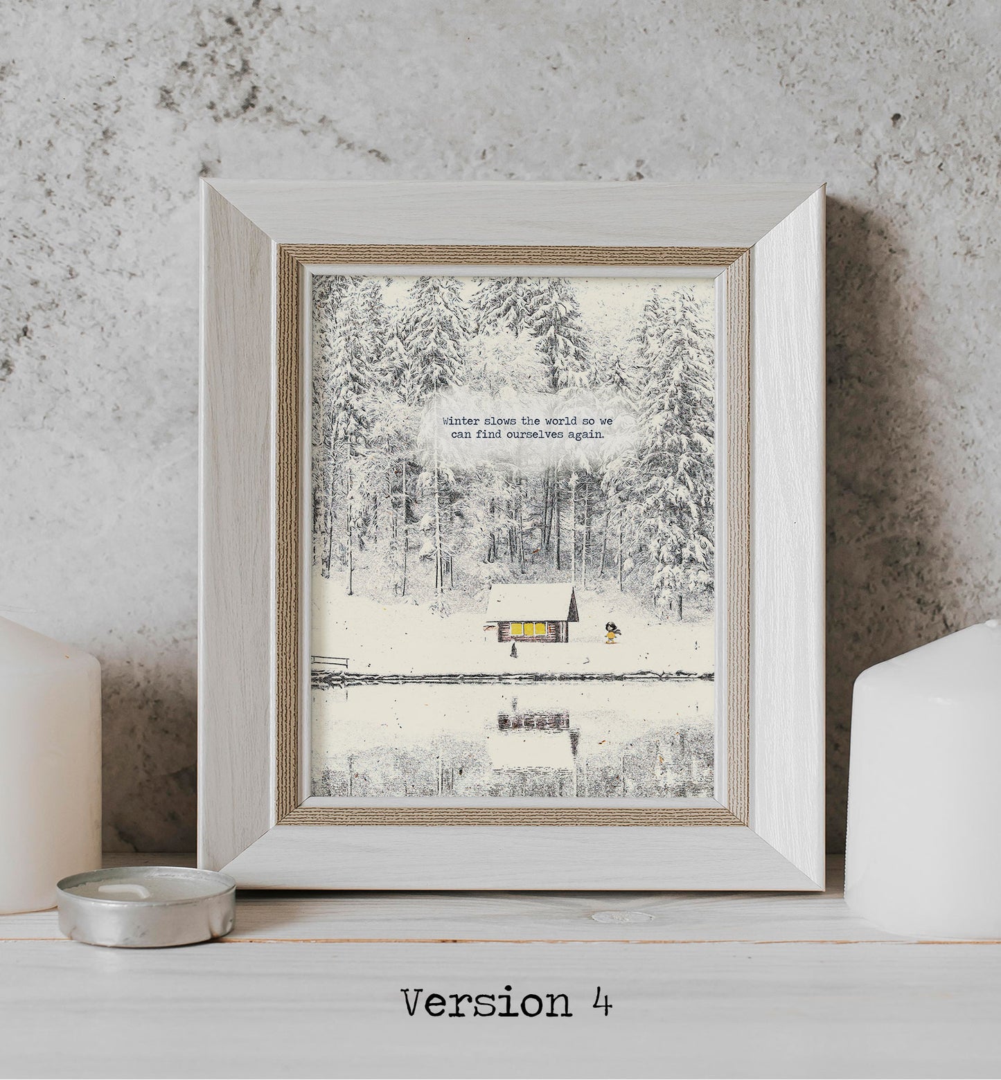 Wintering - Art Print