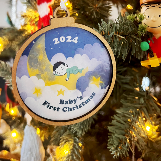 Baby's First Christmas Ornament | Dear Baby