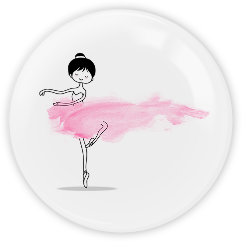 Ballerina | Pinback Buttons