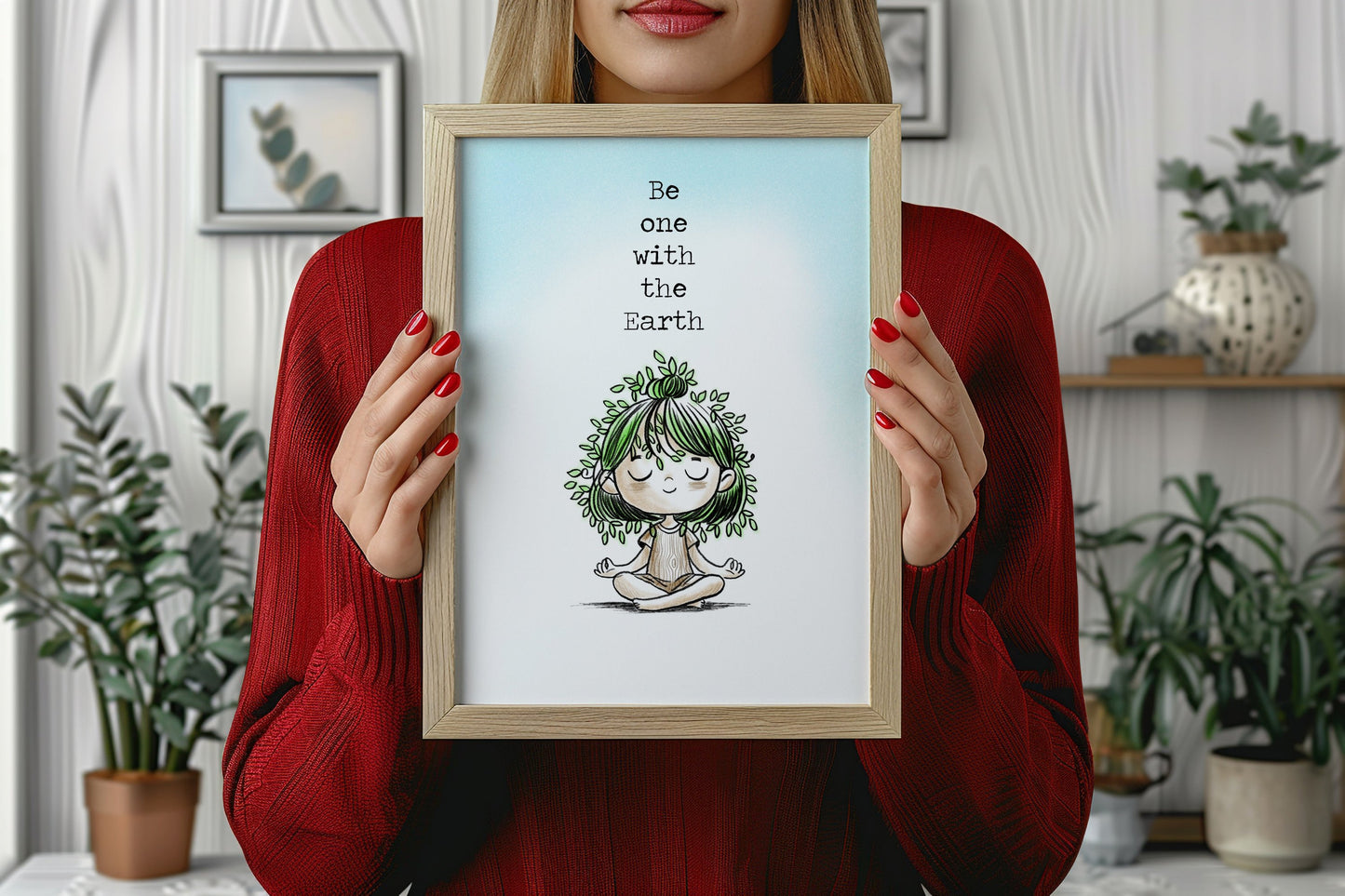 Art Print - Nature Lover Gifts - Chakra Girl