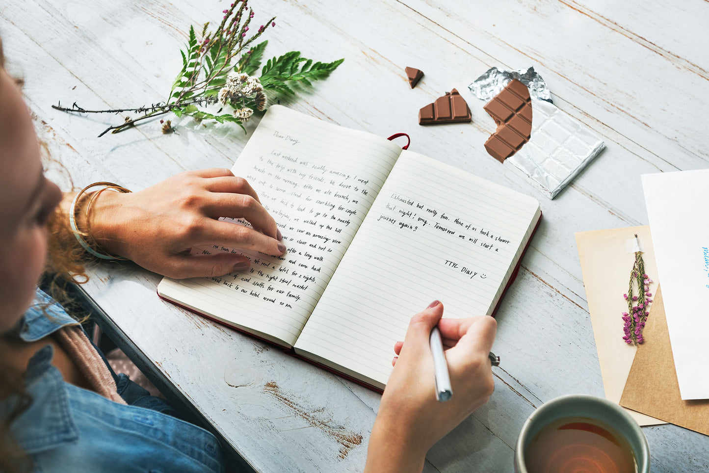 Dandelion Custom Journal With Name