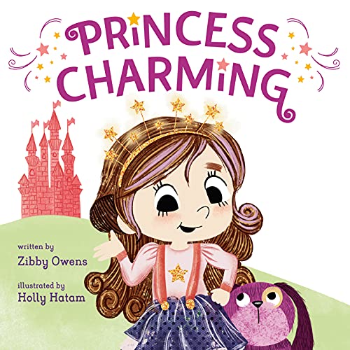 Princess Charming book cover featuring a modern princess