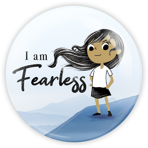 Fearless | Pinback Buttons