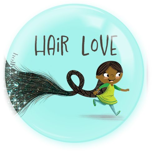 Hair Love | Hair Twins | Pinback Buttons