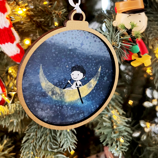 Night Sky Paddle Ornament